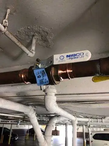 Copper pipe repair and valve work for Water Line Repair in Center City