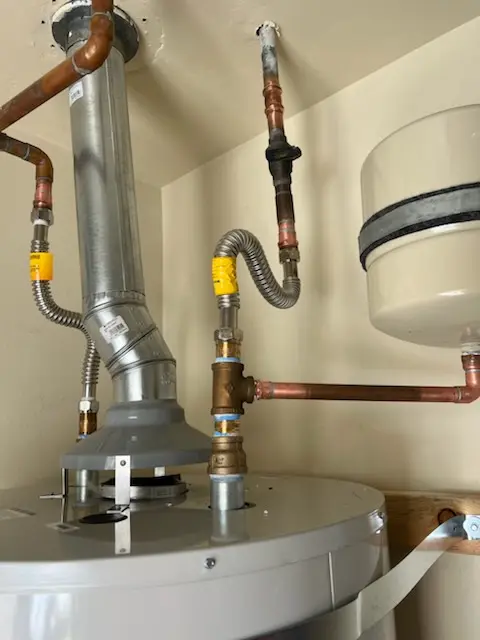 Water heater installation and plumbing repair in Center City
